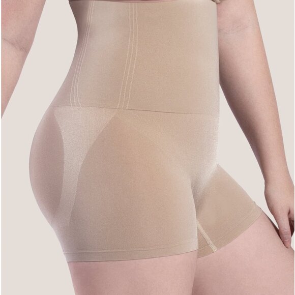 Curveez® Signature Control High Waist Boyshort - Picture 1 of 3